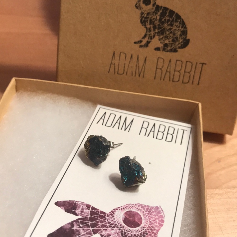 Rock earrings - Picture 3 of 3